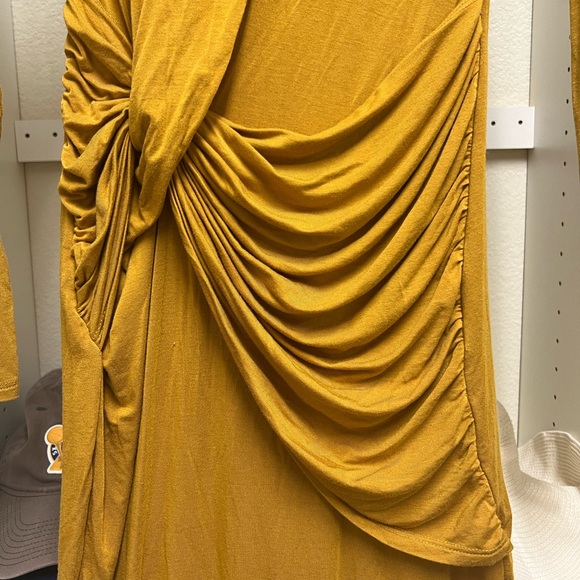 JLUXLABEL - mustard detailed dress - Picture 3 of 6